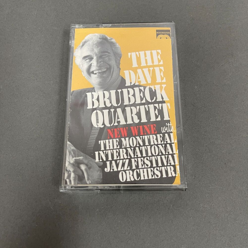 The Dave Brubeck Quartet New Wine The Montreal International‎ Jazz Cassette